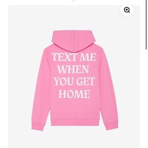 Lonely Ghost Text Me When You Get Home Hoodie